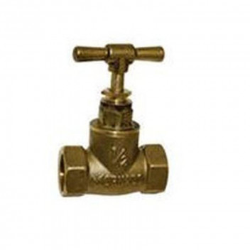 TAP STOP ROUGH BRASS FEMALE X FEMALE 15MM