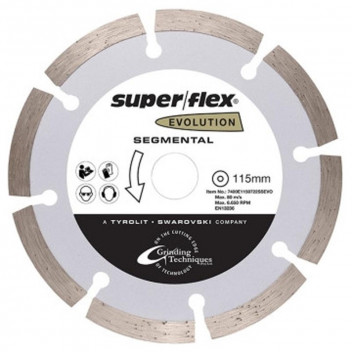 SUPERFLEX EVO SEGMENAL DIAMOND DISC 230X2.6X22.23