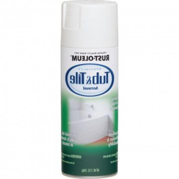 R-OLEUM WHITE TUB AND TILE SPRAY PAINT 340G