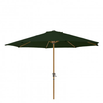 UMBRELLA   82232845 ALU-STEEL  DARK GREEN FOREST 200X291 NATERIAL