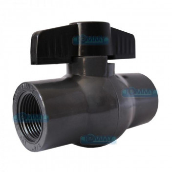 PVC COMPACT THREADED BALL VALVE 50MM