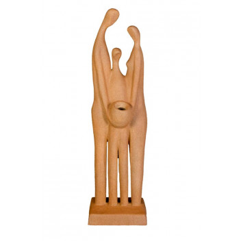 GARDEN SOLUTIONS FIBRE CONCRETE THREE FIGURE WATER FEATURE 1990X550MM