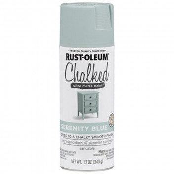 R-OLEUM CHALKED SERENITY BLUE SPRAY PAINT 340G