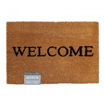 MASTERMAT WELCOME COIR EXTERNAL COVERED INTERIOR MAT 400X600MM