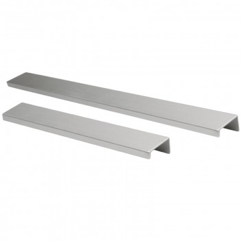 MATT SILVER HANDLE COVER 192MM