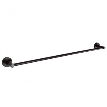 BLUTIDE GINGER BLACK SINGLE TOWEL RAIL 600MM