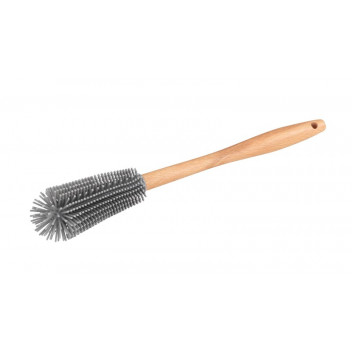 WENKO BRUSH SILICONE WASHING UP BEECHWOOD