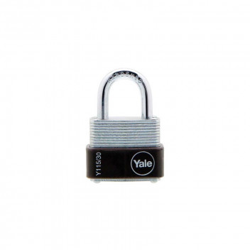 YALE LAMINATED PADLOCK 30MM