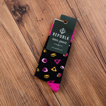 REPUBKL LIQOURICE LEISURE SOCKS