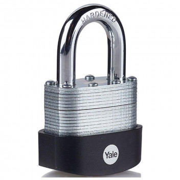 YALE LAMINATED PADLOCK 50MM