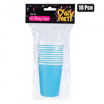 LIGHT BLUE PARTY CUP 10PACK