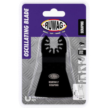 RUWAG OSCILLATING MULTI-TOOL STRAIGHT FLEXIBLE SCRAPER