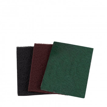 GREEN WOVEN NON CLEANING PAD 152X229MM