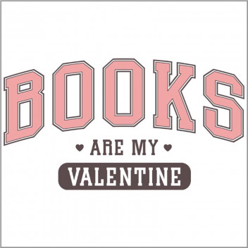 BOOK VALENTINE VINYL CRAFT UV DTF STICKER