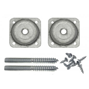 STRAIGHT LEG FIXING KIT 45X45MM 2PIECE