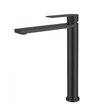 BIJIOU CLEVO BLACK LONG BASIN MIXER