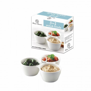 HOME CLASSIX 3IN1 SNACK BOWLS