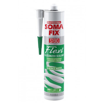SOMAFIX PAINTABLE FLEXI SILICONE SEALER 310ML