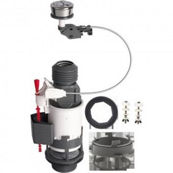 WIRQUIN EXTENDABLE DOUBLE FLUSH CISTERN KIT