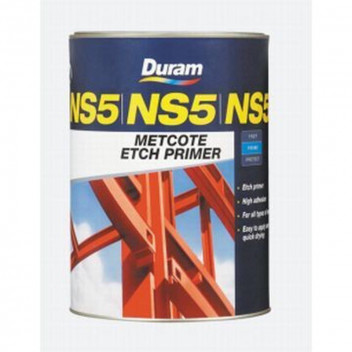 PRIMER METAL ETCH METCOTE NS5  RED 500ML DURAM