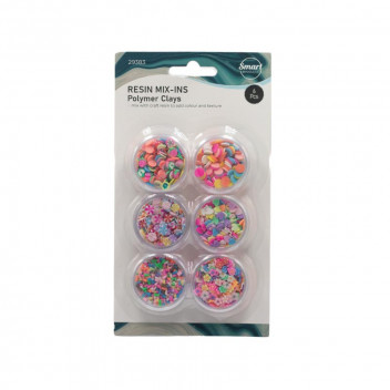 ACCESSORIES RESIN CRAFT  29383  CLAY MIX-INS  6PP