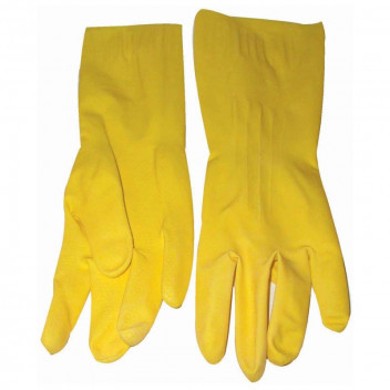 MATSAFE GLOVE LATEX HOUSEHOLD YELLOW MEDIUM