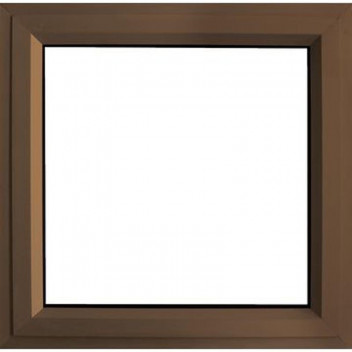 OBSCURE BRONZE ALUMINIUM WINDOW FRAME 600X600