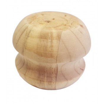 MEDIUM GROOVE BUN WOOD 68/90X90