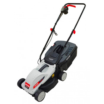 RYOBI 2 YEAR GUARANTEE PLASTIC DECK ELECTRIC LAWNMOWER 320MM 1200W