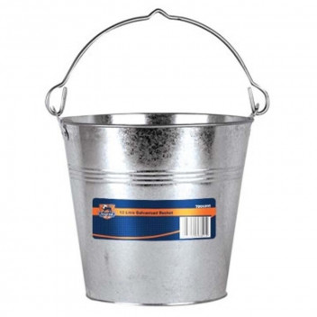 FRAGRAM GALVANIZED HOUSE BUCKET  12L