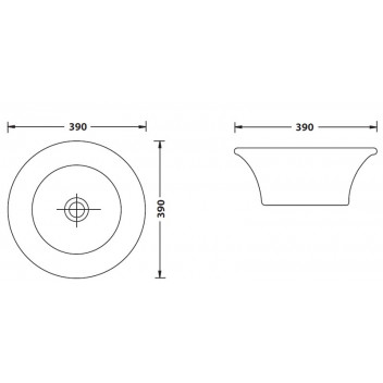 POLO WHITE FREE STAND BASIN