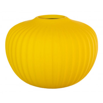 MINI YELLOW VASE 15X11CM