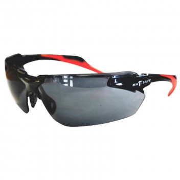 MATSAFE SPECTACLE SMOKED DUAL FRAME BLACK/RED