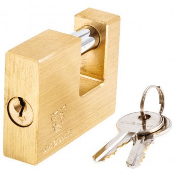 PADLOCK INSURANCE   J700-50CLAM BRASS 50MM   JAGUAR