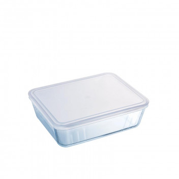 PYREX COOK AND FREEZE RECTANGLE DISH WITH LID 2.6L