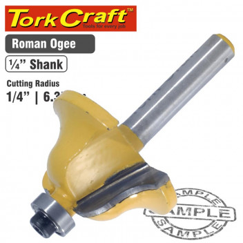 TORK CRAFT OGEE ROMAN ROUTER BIT 1/4INCH