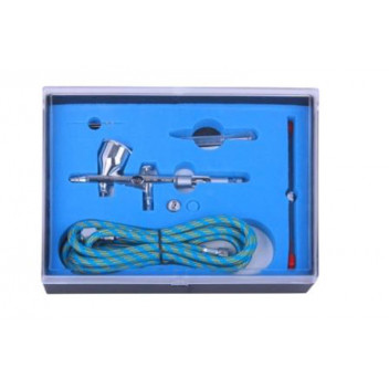 AIR BRUSH KIT 0.25 0.3MM NOZZLES WITH 1.8M AIRHOSE