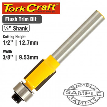 TORK CRAFT TRIM ROUTER BIT 3/8INCHX1/2INCH