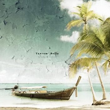 PALM SHORE ESCAPE DECOUPAGE A4