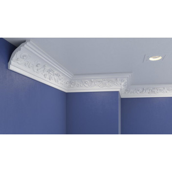 POLYSTYRENE 2.0M X 105MM 3PP CORNICE