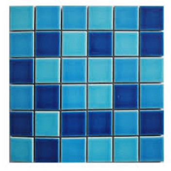 MEDITERANEAN CRACKLE POOL BLEND MOSAIC 303X303MM