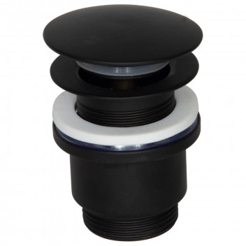BLUTIDE BASIN CLICKER WASTE BLACK SLOTTED 32MM