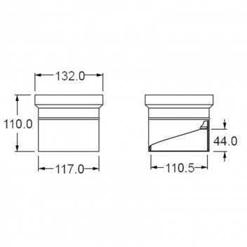 EUROCELT SUNRIDGE SINGLE SOCKET UG 110MM G022