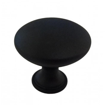 MATT BLACK PEARL DROP KNOB