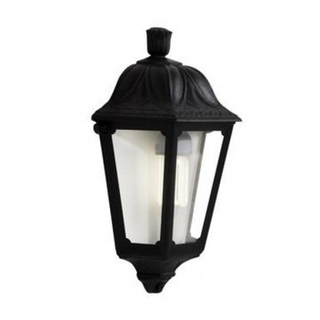 EUROLUX OUTDOOR LIGHR HALF LANTERN FUMUGALLI IESSE BLACK E27