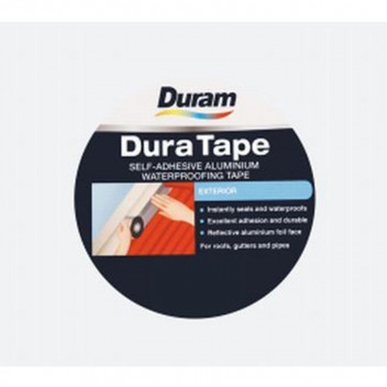 DURAM ALUMINIUM ADHESIVE WATERPROOFING TAPE 100MM X 2.5M