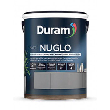 PAINT ENAMEL POLYURETHANE  NUGLO MATT  BLACK 1L DURAM
