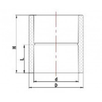 TOMMY SOCKET GIV PVC SOLVENT WELD 50MM