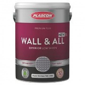 PAINT ACRYLIC WHITE WALL & ALL 1L PLASCON