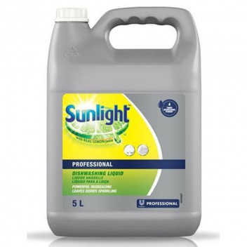 SUNLIGHT LEMON DISHWASHING LIQUID DETERGENT 5L